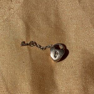 Lock and Key Charm
